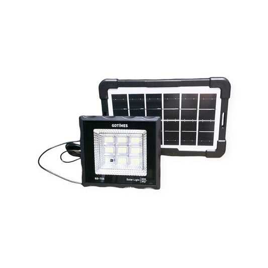 GDTimes GD755 50W Solar Powered Flood Light Wit… - Bundle of 2