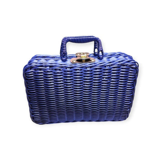 JG20375362 Multicolor Rattan Suitcase For Picni…