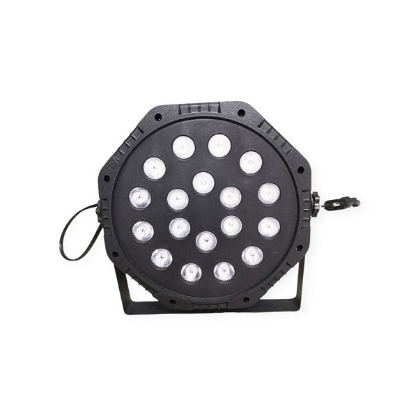 Aerbes AB-WT01 18 LED RGB Flat Par Stage Light … - Bundle of 3