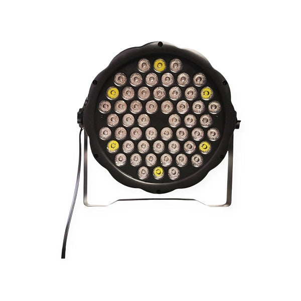 Aerbes AB-WT11 54 LED RGB Flat Par Stage light … - Bundle of 2