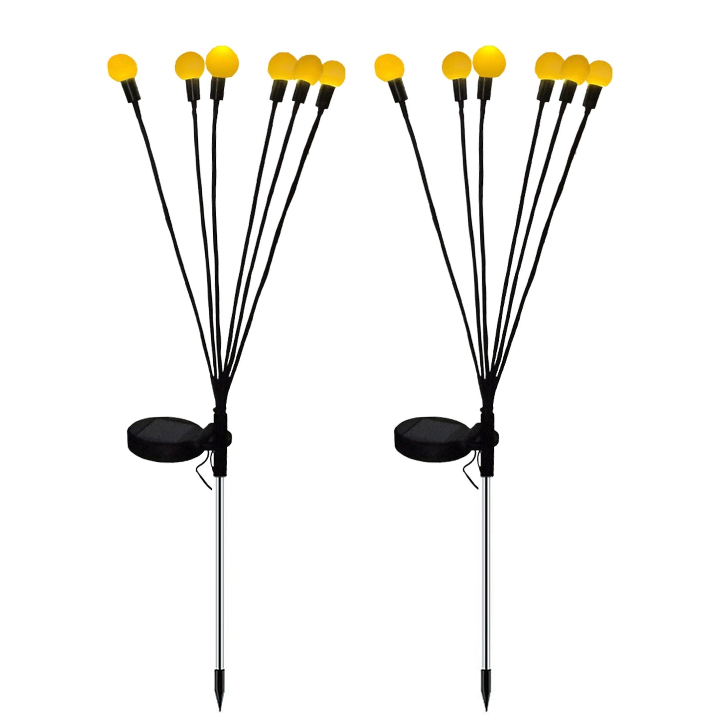 FA-LC38H-6 Solar Powered Starburst Swing Outdoo… - Bundle of 2