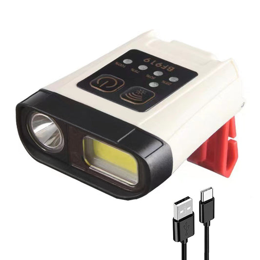 FA-919 Rechargeable COB Cap Clip On Bicycle Li… - Bundle of 3