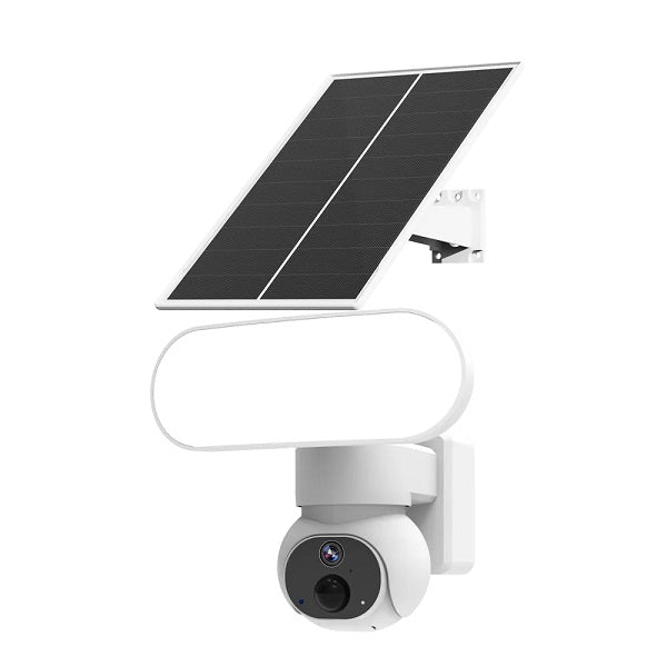 2.4GHz Wifi Solar Powered Camera With Flood Lig…