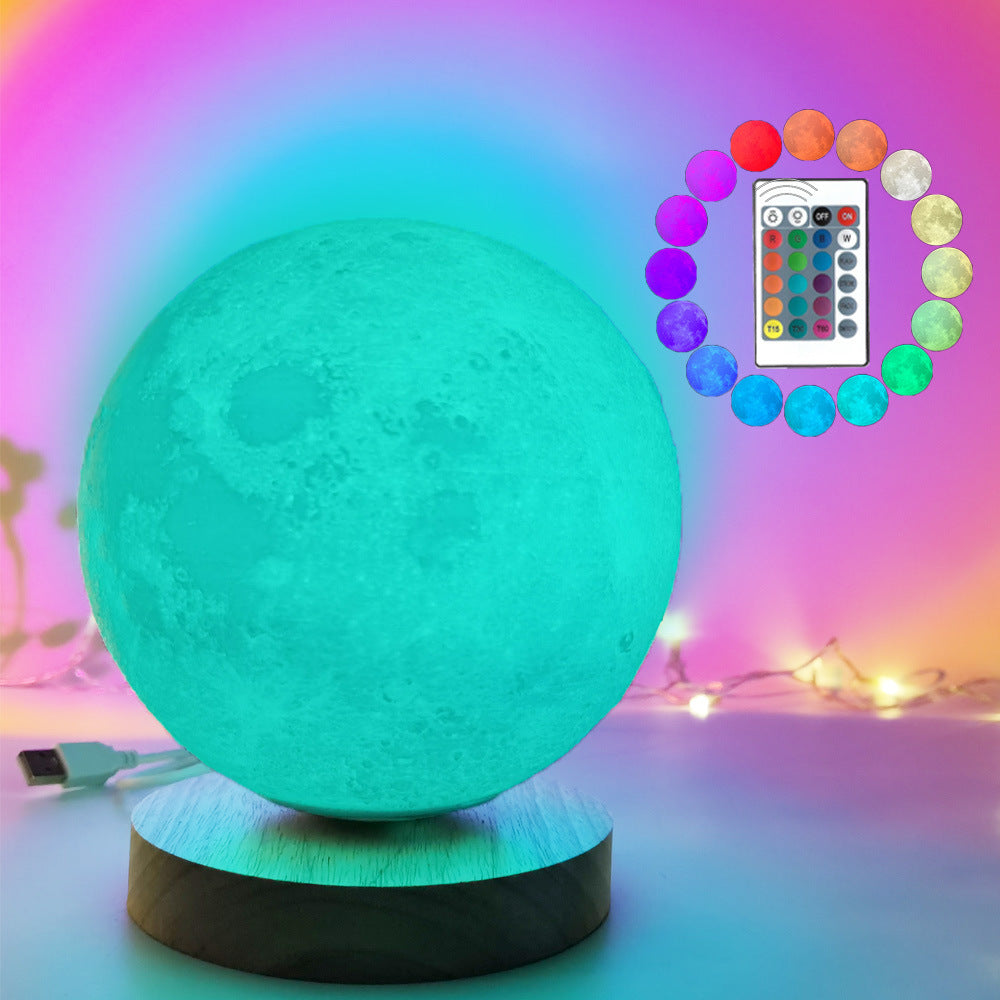 1831527 Rechargeable Multi Color Rotating Moon …