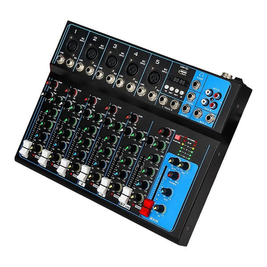 JG20375456 DJ 7 Channel Audio Sound Mixing Con…