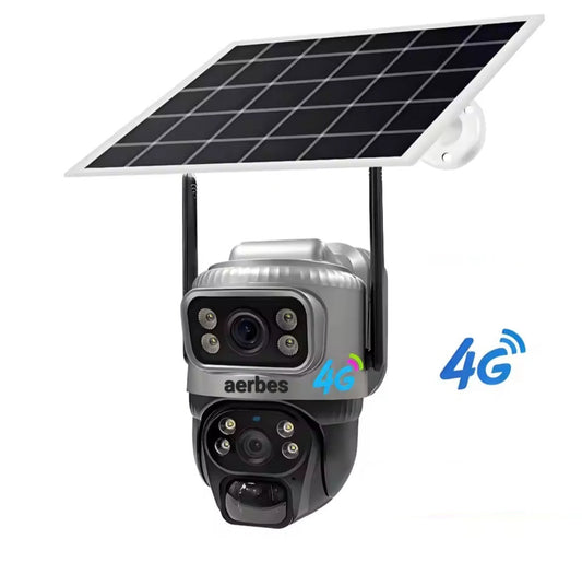 VCS20-4G Solar Powered 4G Camera 350° Video Su…