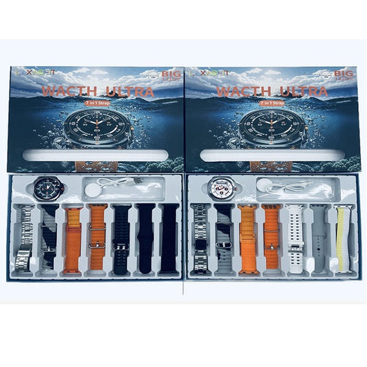 Watch Ultra 7 Strap In 1 Bluetooth 1.52″ … - Bundle of 2