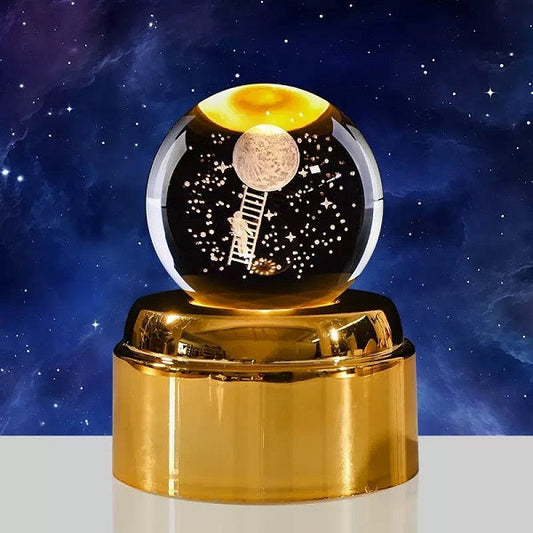 PM-170 Galaxy Dreamscape 3D Crystal Ball Lamp … - Bundle of 3