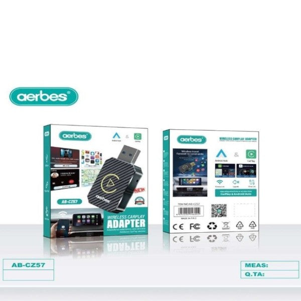Aerbes AB-CZ57 Wireless Car Play Adapter