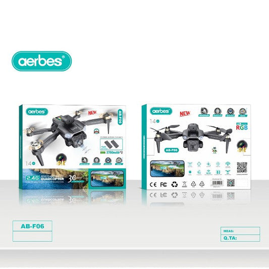 Aerbes AB-F06 UAV Optical Flow Dual Battery Fou…