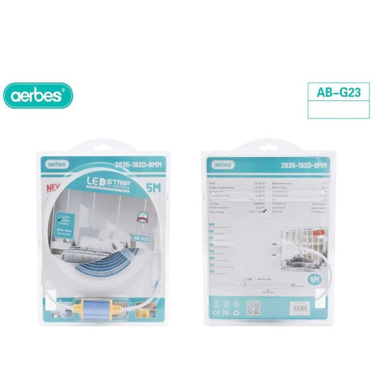 Aerbes AB-G23 5M LED 60W Strip Light SMD2835 - Bundle of 2