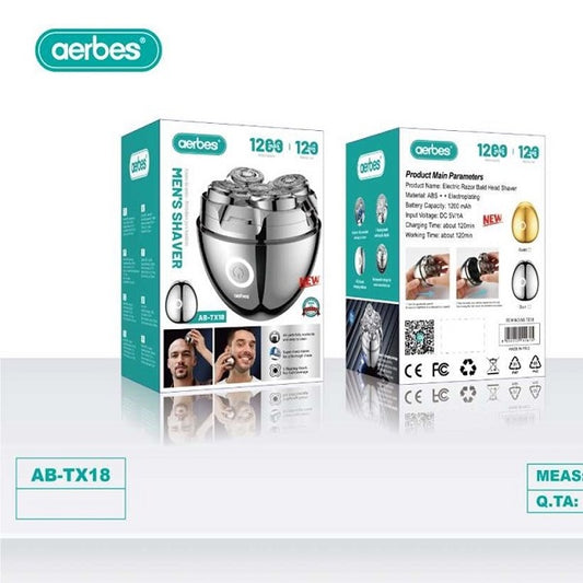 Aerbes AB-TX18 Rechargeable Mens Shaver 1200Mah…