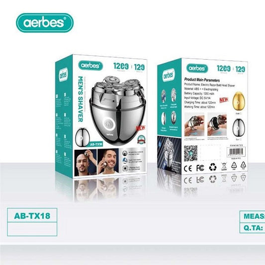 Aerbes AB-TX18 Rechargeable Mens Shaver 1200Mah…