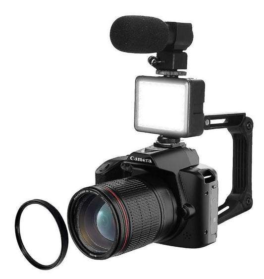 D5 Wifi SLR 4K Camera 4 in 1 Vlogging Set