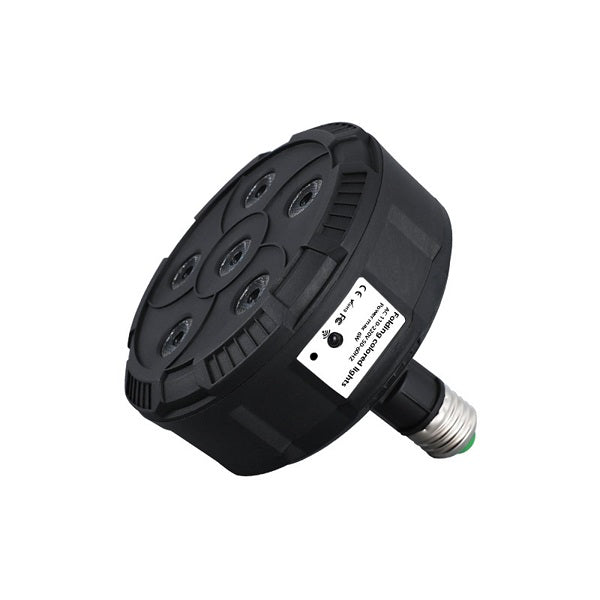 Aerbes AB-WT03 6 RGB LED E27 Mini Stage Light W… - Bundle of 2