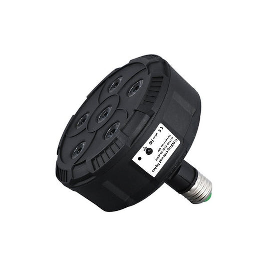 Aerbes AB-WT03 6 RGB LED E27 Mini Stage Light W… - Bundle of 2