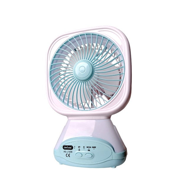 Aerbes AB-J436 Rechargeable Desktop 4-Speed Fan…
