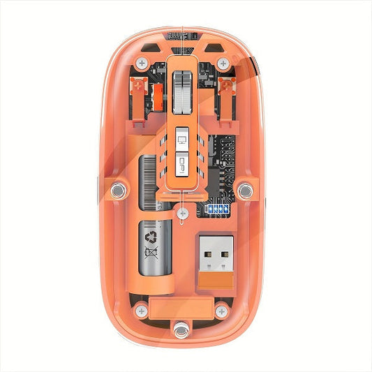 Aerbes AB-DN26 Transparent Wireless Rechargeabl… - Bundle of 2