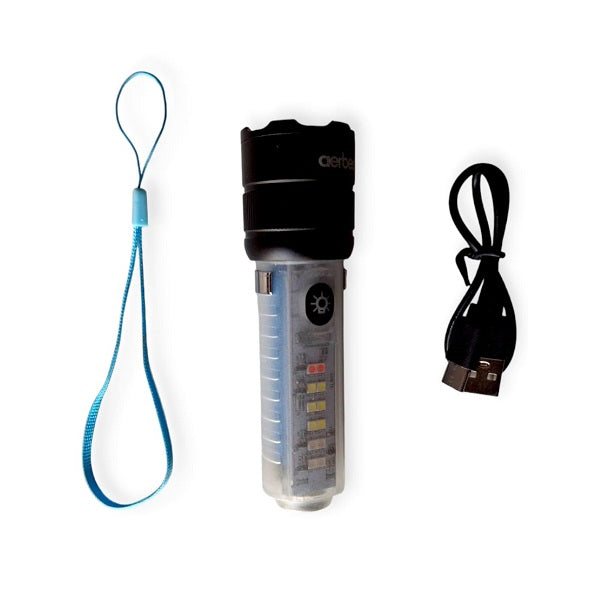 Aerbes AB-SD34 Rechargeable Mini 800 Lumen Flas… - Bundle of 3