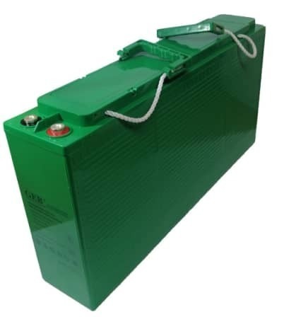 GEB 200ah 12v Gel Deep Cycle Battery - Slimline