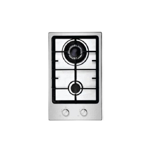 Goldair 2 Burner Gas Hob - Stainless Steel