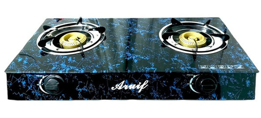 Aruif  RH2002- 2 Plate Glass Top Gas Stove