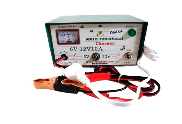 Multifunctional Battery 6v and 12v Charger