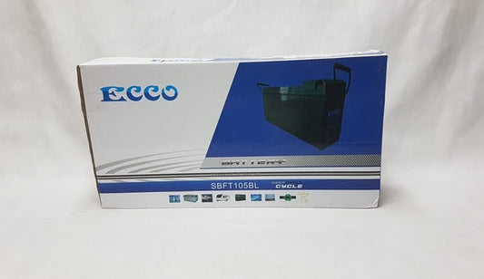 Ecco 12V 105 Deep Cycle Solar Gel Battery - Slimline