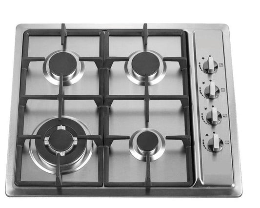 Goldair 4 plate stainless steel gas hob -GSGH-400A