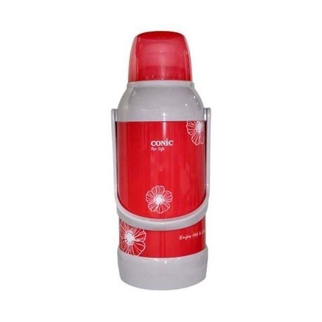 Conic Vacuum Flask 3.2L - Red