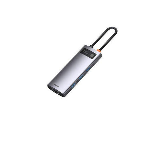 Baseus Metal Gleam Series 6 in1 Multifunctional USB Type-C HUB Station