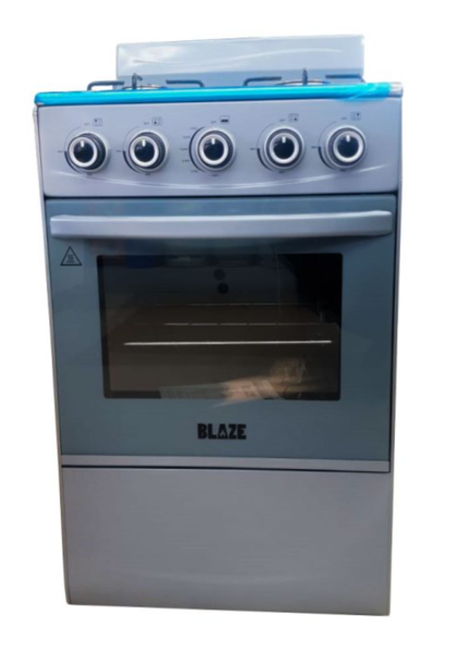 Blaze 4 Burner Stove and Oven (Grey) - (Demo Unit)