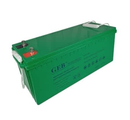 GEB 12v 200ah Deep Cycle Solar Gel Battery