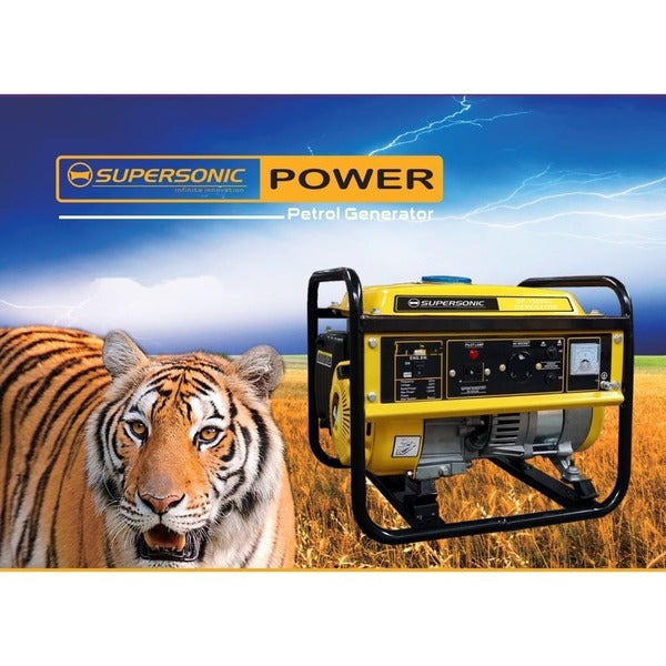 Supersonic Petrol & Oil 4-Stroke Generator OP-1900DCA
