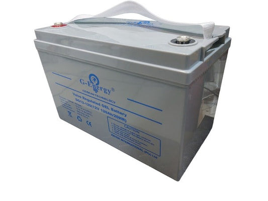 G-Energy 12v 120ah Valve Regulated Deep Cycle Gel Battery