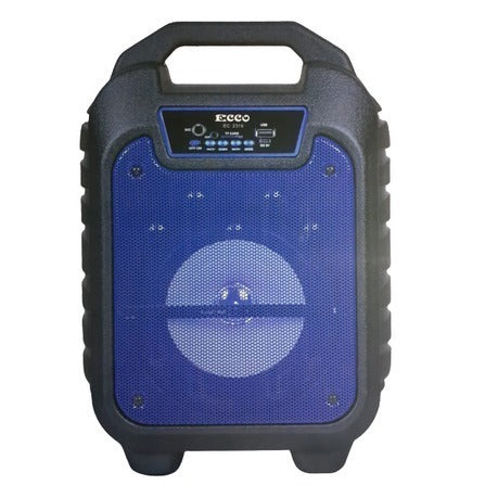 EC2319 ECCO 6.5" Portable Speaker/Radio - Black