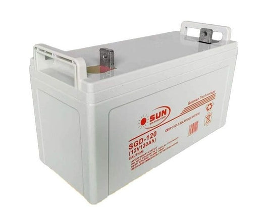 Sun 12V 100ah Deep Cycle Solar Gel Battery