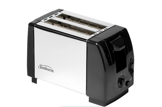 Sunbeam - 2 Slice Toaster - Black