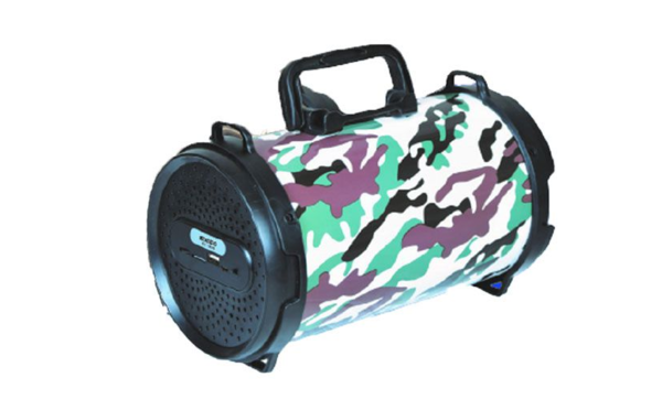 Ecco 4" 5W Portable Bluetooth Speaker - EC3803 - Camo