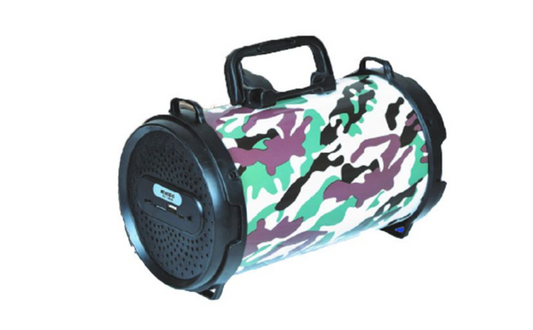 Ecco 4" 5W Portable Bluetooth Speaker - EC3803 - Camo
