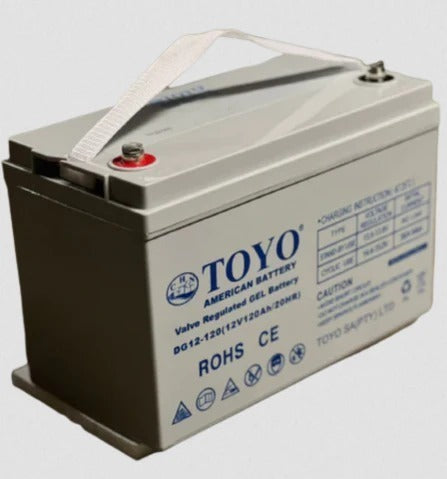 DEMO UNIT - Toyo 12v 120Ah Deep Cycle American Gel Battery