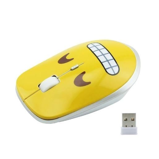 SE-M8 Wireless USB 2.4Ghz Emoji Mouse x 3