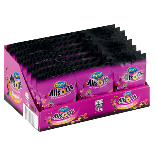 Beacon Allsorts Liquorice Sweets Box 24 x 75g