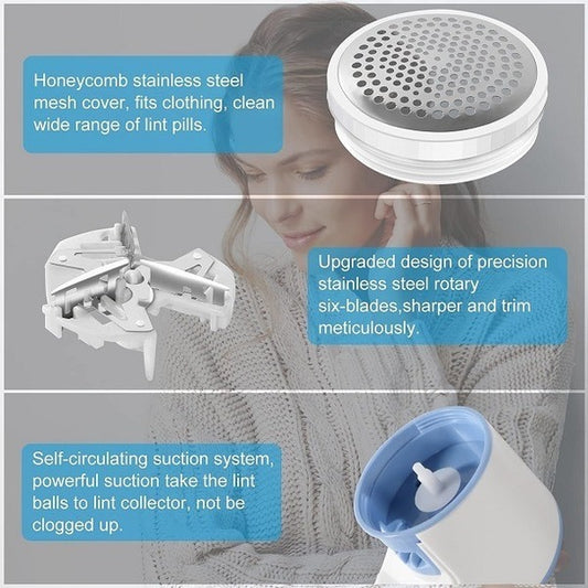 Battery Operated Lint Remover x 3