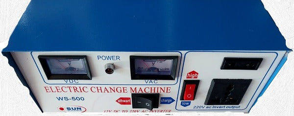Sun 500W Automatic Inverter - Battery Charging Function