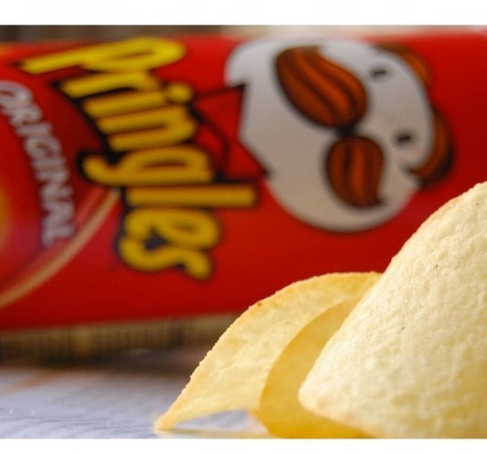 Pringles Original Savoury Snack Potato Chips (12 x 100g)