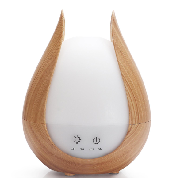 200ml Essential Oil Aroma Diffuser  - Light Wood Grain