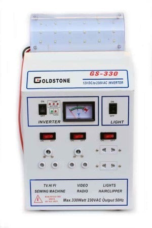 330W DC TO AC MODIFIED SINE WAVE INVERTER + A LED LAMP