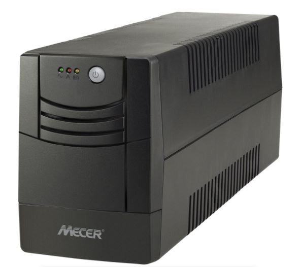 Mecer 2000VA (2000VA/1200W) Line Interactive/Off-Line UPS - Black
