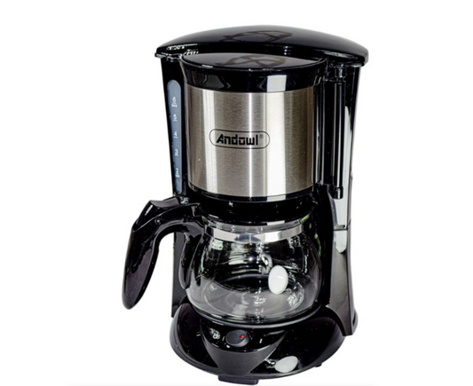 Andowl Rich Tasting Electric Drip Coffee Maker Machine Q-CF323